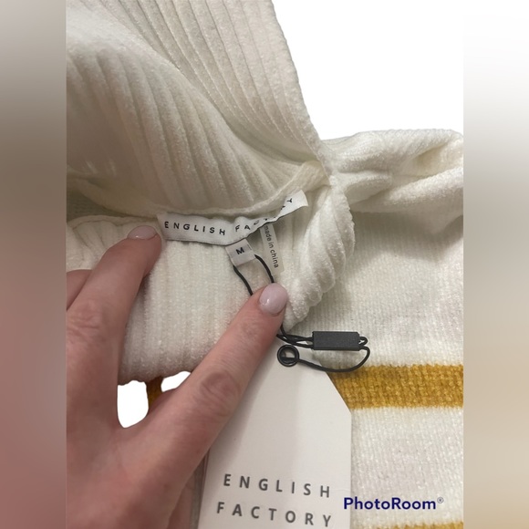 English Factory cowl neck sweater - Picture 2 of 3